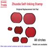 Zhuoda Round Self-Inking Stamp Ink Cartridge Replacement 6/4642 46040
