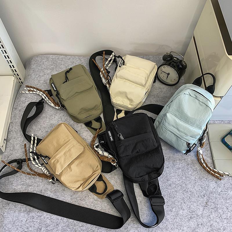 Chest Bag Men's Waist Bag Women's Multifunctional Outdoor Sportsshoulder Bag Student Mobile Phone Bag