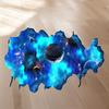3D Galaxy Wall Decals Outer Space Stickers Creative Stars Sky Wallpaper Art Murals for Living