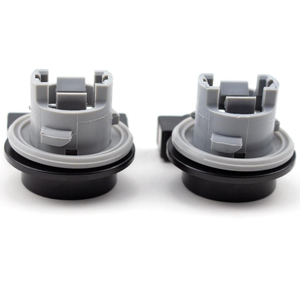 Matirron 2pcs Gray ABS Clip On DC Car Turn Signal Socket OEM# 68060366AA