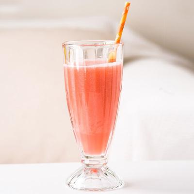 Glass Drinkware Cocktail Glasses Cups Goblet Dessert Smoothie Cup Personalized Ice Cream Bowl Vertical Striped Juice Coffee Cup