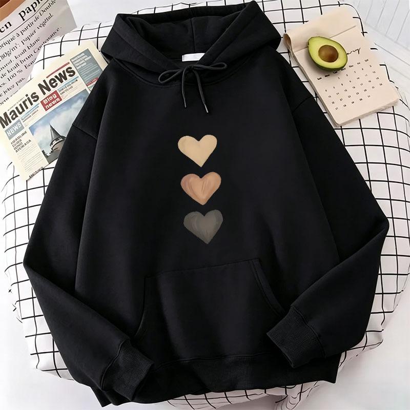 Casual Love Heart Print Hoodies Spring Autumn Winter Casual Hoodies Sweatshirts Men Women Graphic Hoodie Sweatshirt