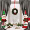New Xmas Elf Christmas Tieback with Magic Sticker Fastener Curtain Holder Curtain Holdbacks Noel Ornaments