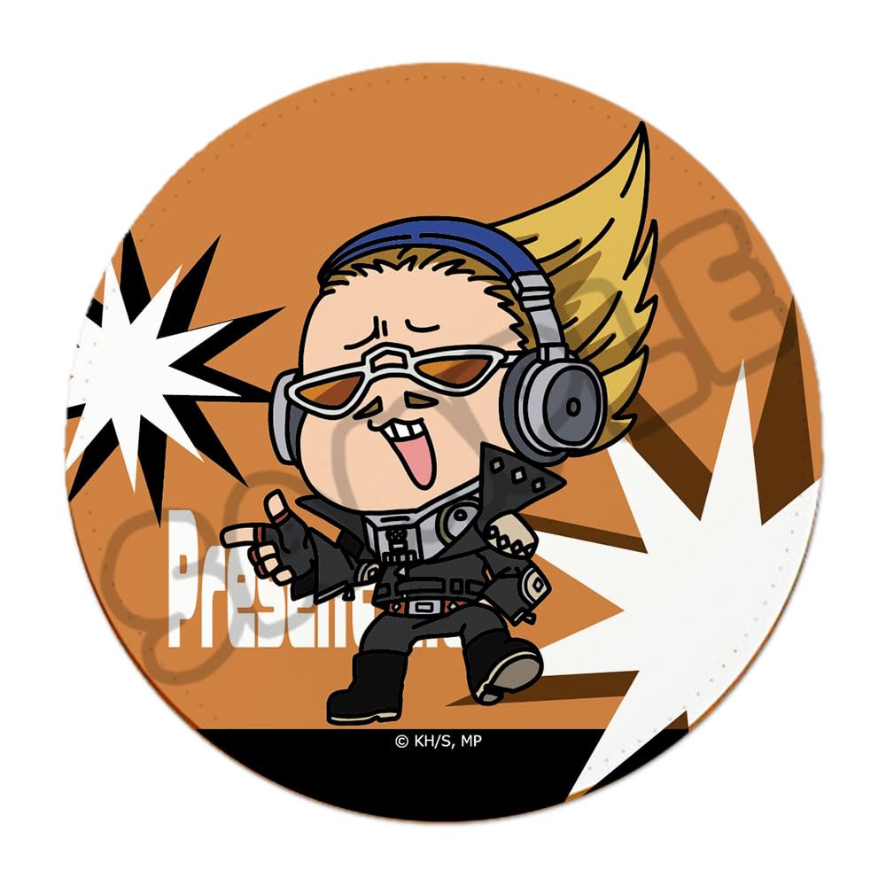 TV Anime Hero 5th Edition Leather Coaster M CH  My Academia  [Present Mic] Everyone s Mochocho!