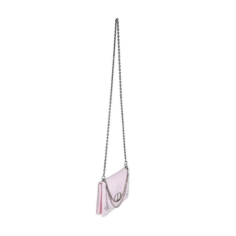 DIOR DIY Style Cosmetic Bag  Moon Pink Star Chain Girly Cute Versatile Niche Sweet Fashion Simple Casual Atmosphere Trendy Commuting Chain