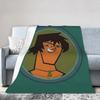 Totals Dramas Island Icon - Justin Blankets Velvet All Season Multifunction Ultra-Soft Throw Blankets for Home Car Rug Piece
