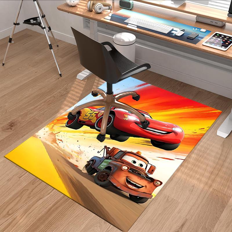 Cars Adventure Carpet For Playroom Bedroom Living Room Sofa Home Decorkids Game Area Rug Nonslip Floor Mat