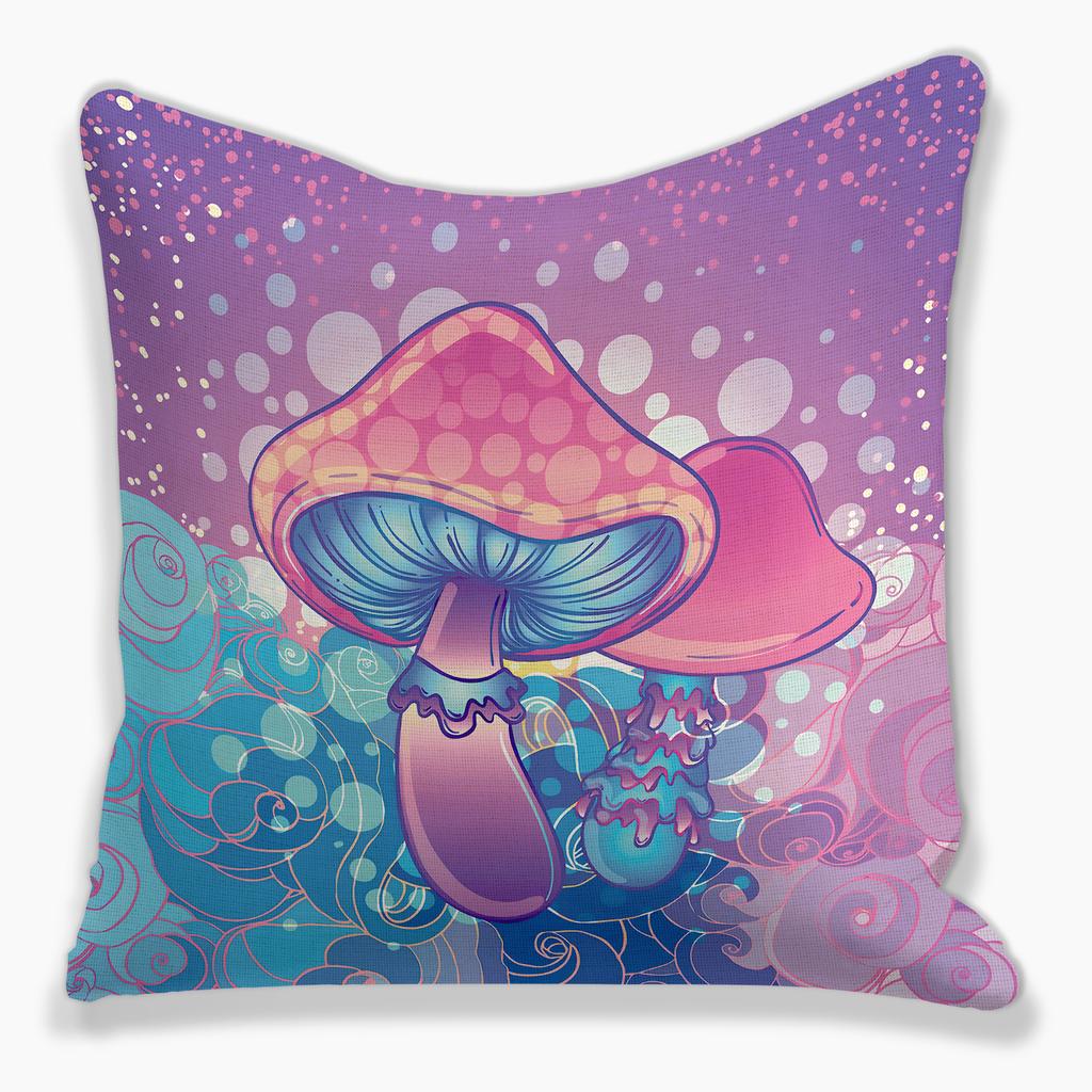 Meditation Series Patterns Throw Pillow Cover With Short Plush Print For Living Room Sofa Decoration Cushion Cover Pillow Covers