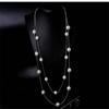 New Temperament Multi-layer Pearl Sweater Chain Pendant Necklace for Women Korean Personality Fashion Choker Jewelry Accessories
