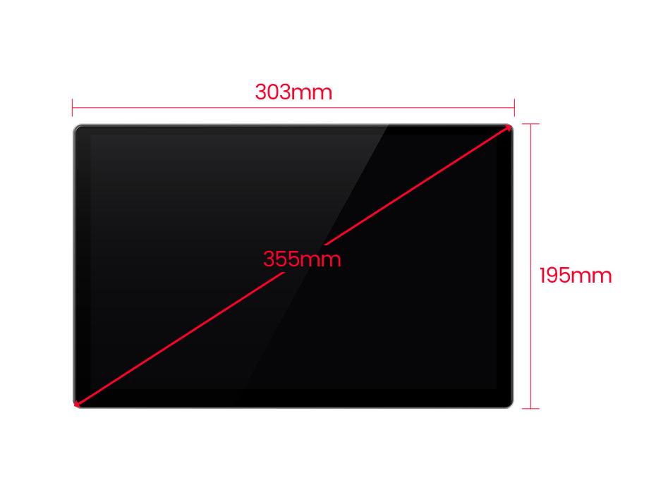 13-Inch Android Car Navigator with Wireless CarPlay Compatibility