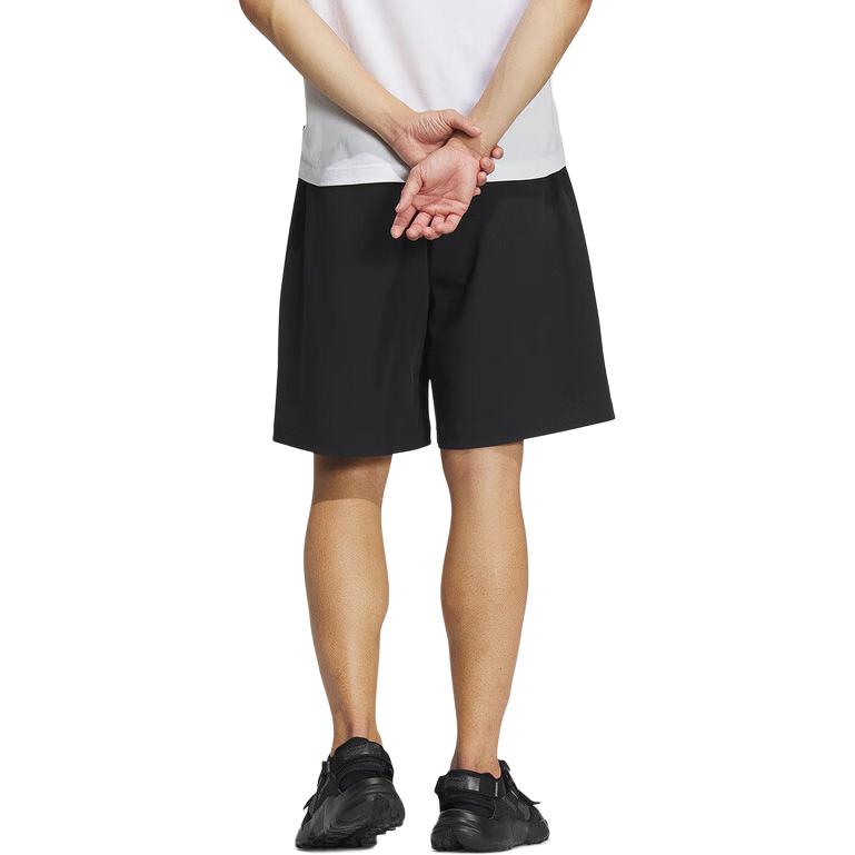 adidas Breathable Quick-Dry Sports Shorts Men Bottoms Black IS0289