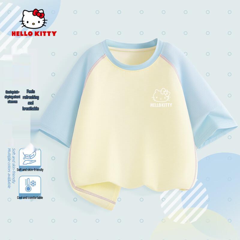 Hello Kitty Girls  Quick-Dry Summer T-Shirt 140