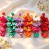 Orecchini a Clip Stile Etnico Design Colorato Orecchini Senza Foratura Orecchini a Fiore Per Donna Regalo