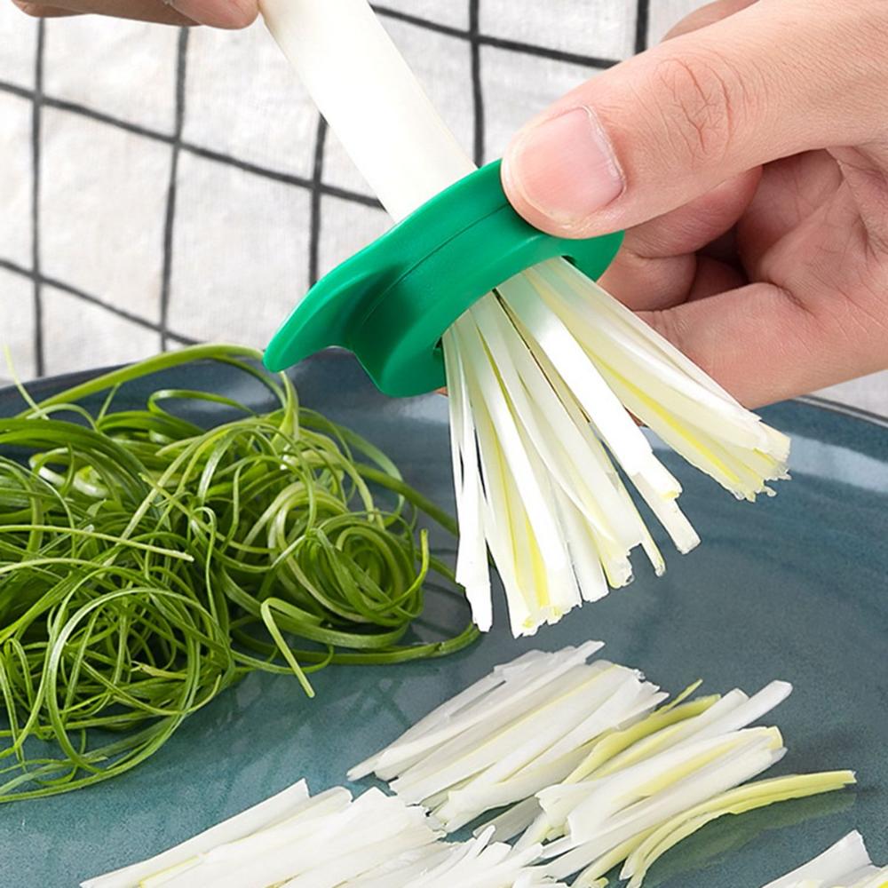 Wire Drawing Vegetable Kitchen Cutter Tool Slicer Green Onion Shredder Peeler