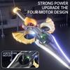 New YP3 Foam Flying Sword Aircraft Remote Control Four Axle Fighter Wrestle Resistant Aerial Stunt Children Model Airplane
