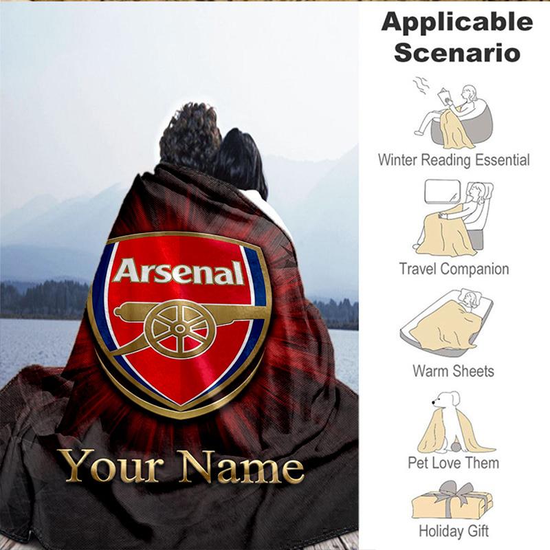 Custom Name Monaco Crest Emblem Blanket Bedding Blanket for Women Men, Soft Throw Blankets for Couch,Bed, Picnic, Christmas Gifts
