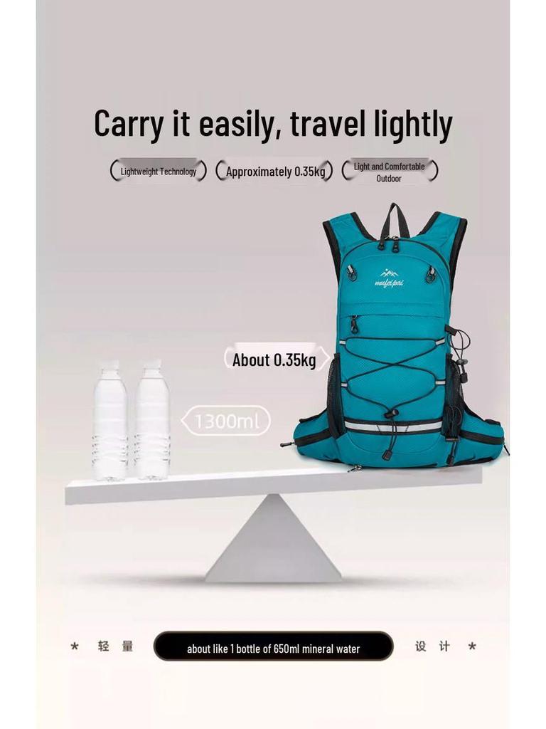 Lightweight Waterproof Cycling & Hiking Backpack - Large Capacity Travel Bag