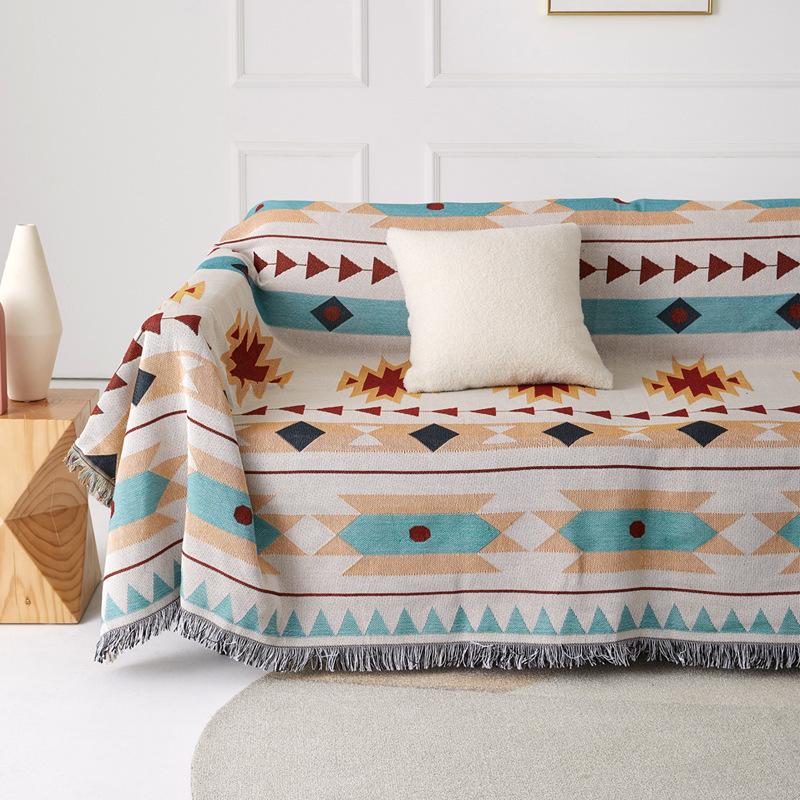 Non Slip Sofa Towel Full Cover All Season All-Purpose Full Cover Sofa Cover Single And Double Sofa Bedspread Nordic Sofa Cover