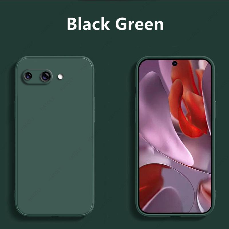 

Жидкий силиконовый чехол для телефона Google Pixel 9a Celulare для Pixel 9a противоударный роскошный мягкий чехол Funda Para Back Cover For Google Pixel 9a