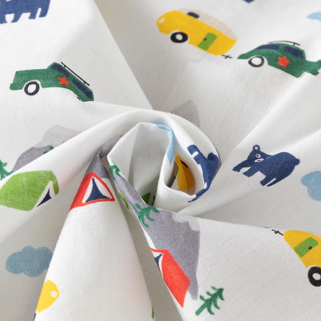 Boys Digital Print Shirt Short Sleeve Casual Button Down Collared Summer Fashion Top Clothing for Toddler and Kids