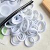 30/50PCS Women Girls 4cm Basic Hair Bands Simple Solid Colors Elastic Headband Hair Ropes Ties Hair Accessories Ponytail Holder