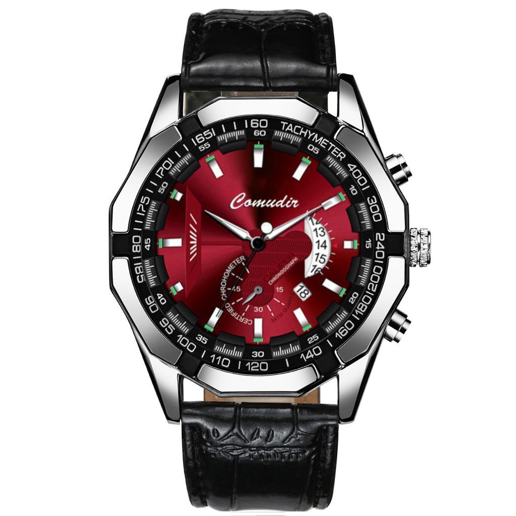 Movement Watch Men's Calendar Non-Mechanical Watch Large Dial