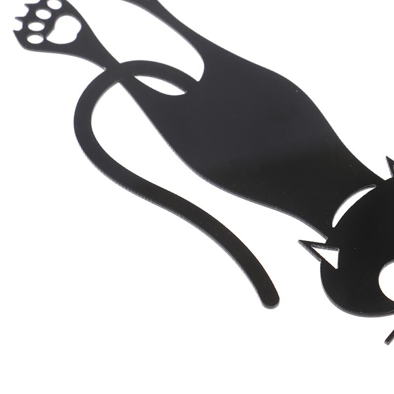 1Pc Bookmarks Black Cat Bookshelf Creative Gift Bookmarks For Book Paper