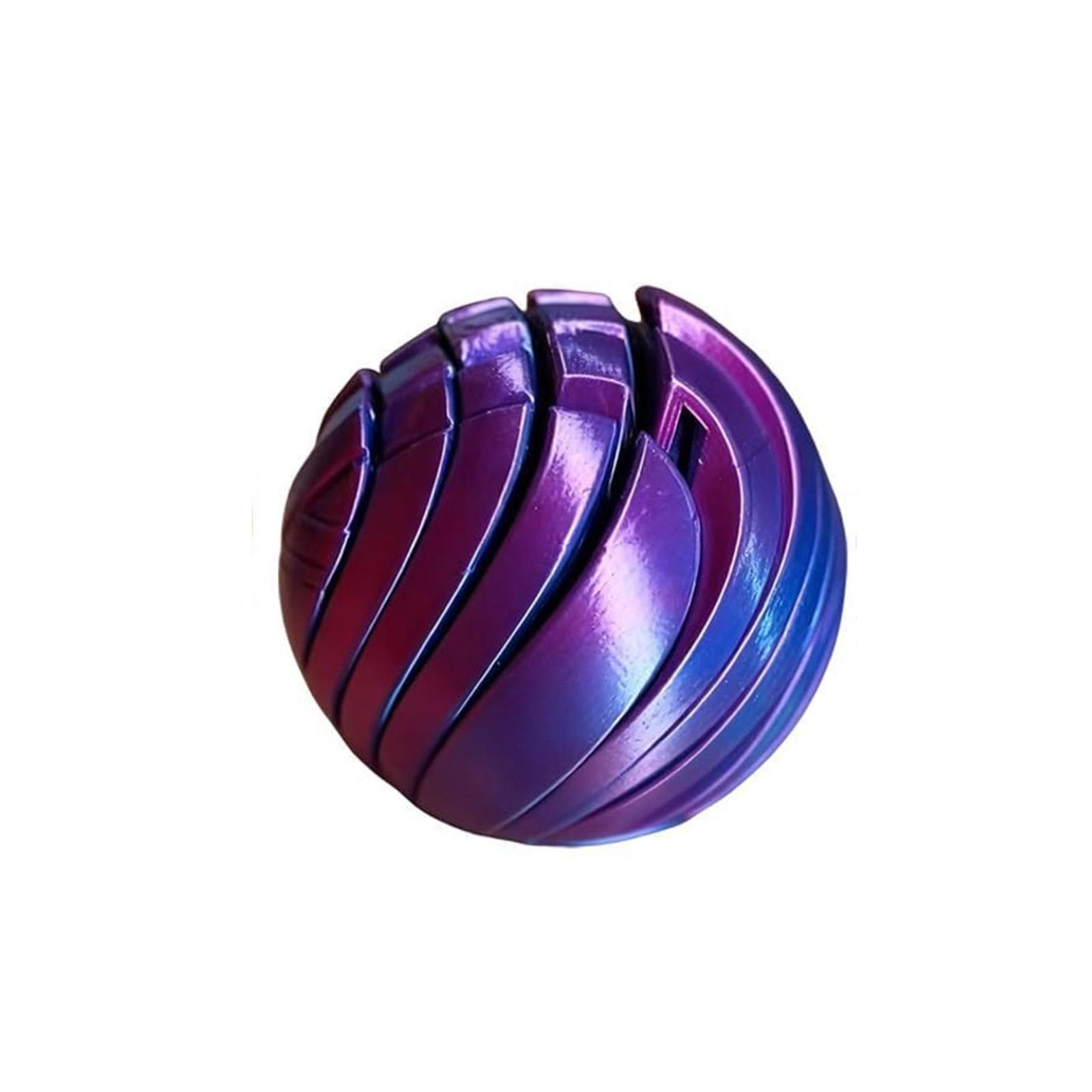 

3D Printed Decompression Deformable Ball Toy One Size фиолетовый