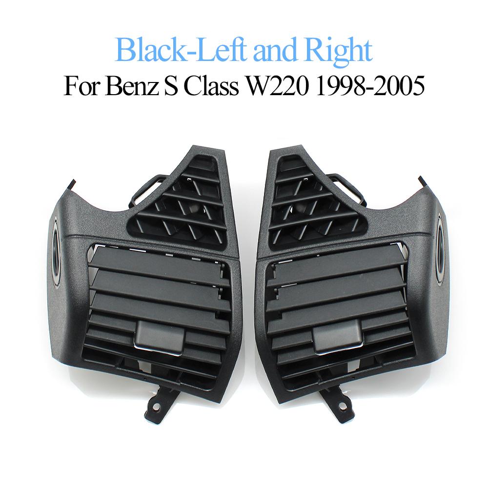 Car Front Dashboard Left Right Middle AC Vent Grille Outlet Panel Cover For Benz 1998-2005 S Class W220 2208300154 2208300254