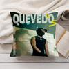 QQuevedo Buenas Noches Cushion Cover Silky Short Plush Invisible Zipper Dustproof Sofa Pillow Case for Home Decor