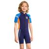 1.5mm Kids Full Wetsuit With Front Zipper Snorkeling Swimming Surfing Boys Warm Sun Protection