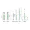 7Pcs Nail Clippers Set with Ear Pick, Nail File, Tweezers, Cuticle Pusher for Manicure and Pedicure