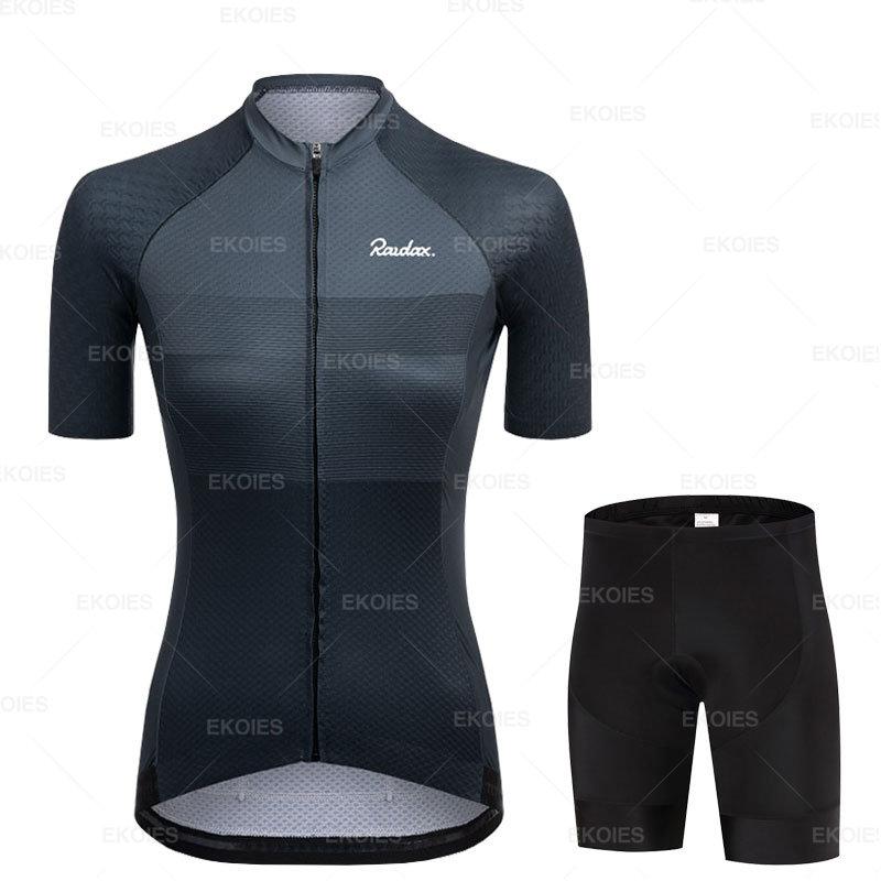 Woman Cycling Clothing Summer Short Sleeves Cycling Set Ropa Ciclismo Cycling Jersey Set Bicycle Clothing Riding Bike Clothes