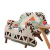 Geometrischer Print Sofadecke Weiche Lässige Handtuchabdeckung für Camping Picknick Dekorative Gemütliche Behaglichkeit