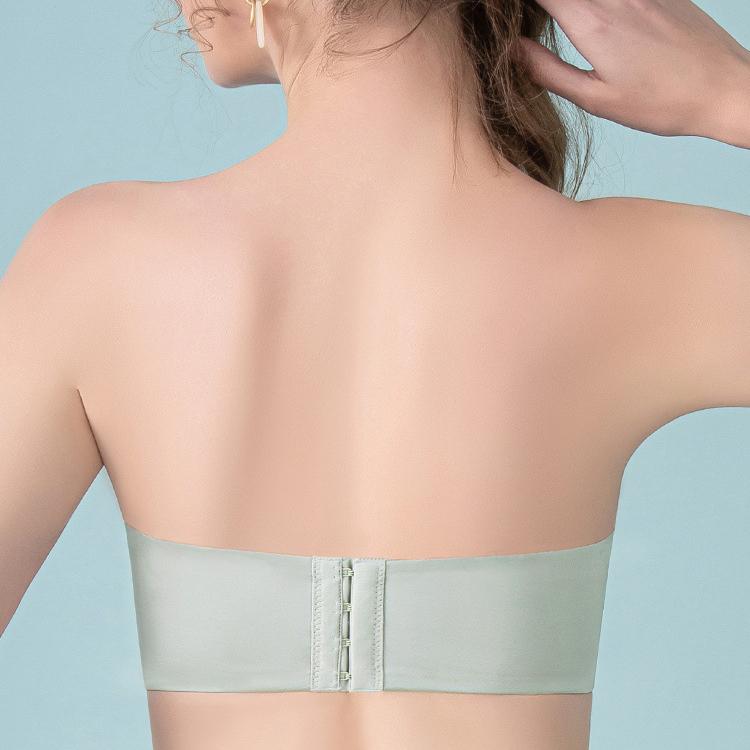 Strapless Bras Women's Anti-slip Strapless Bra Thin Breathable Bra Without Underwire Seamless Bra Smooth Bra Push Up Bra