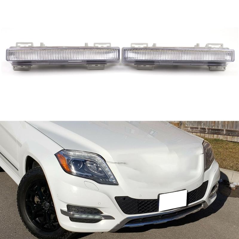 Left/Right Daytime Running Light 2049065401 2049065501 for W166 ML350 12-14 LED Daytime Running Light Replacement Part