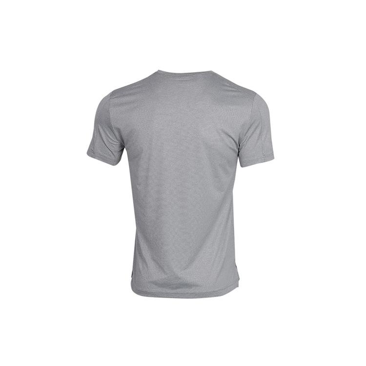 Nike T Shirts Men's Gray Crew Neck Moderate Straight Fit CJ4612-084