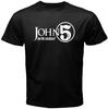 New John 5 and The Creatures Logo Men's Black T-Shirt Size S-3XL