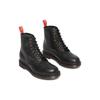 Dr. Martens Originals Leather 8 Eyelet Lace-Up Short Martin Boots Unisex boots Black 30556004