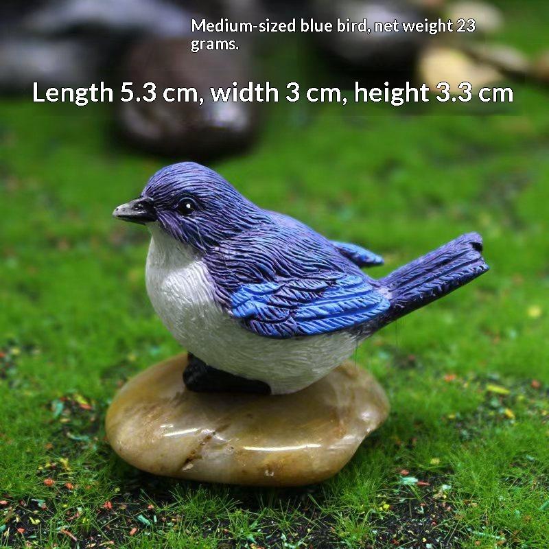 Resin Dollhouse Animal Model Plant Bonsai Ornaments Miniature Figurines Micro Landscape Home Decor Fairy Garden Decor