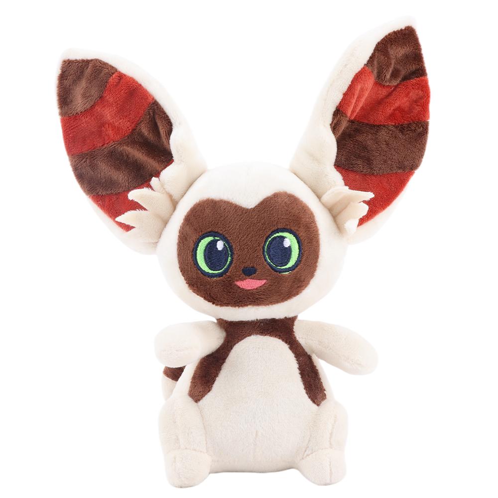 New Kawai Flying Fox Momo Plush Toy Movie and Anime Merchandise Doll Cute Cartoon Soft Fox Doll Periphery for Fans Birthday Gift