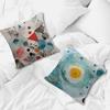 Modern Abstract Watercolor   Personalized Pillow Cover Kids Bedroom Wild Party Decor Pillowcase Kid Birthday Shower Gift