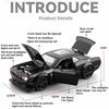 1:32 Hellcat Tomahawk Model Toy Supercars Alloy Diecast Sound Light Doors Opened Pull Back Simulation Sports Car Toys For Kids