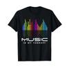 Dj Techno Therapy Music Equalizer Edm Party T Shirt Vintage Soft Top For Everyday Wear Breathable Designer Clothes