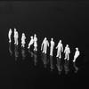 Set of Approximately 100 White (1/100) Minifigures for Dioramas, Model Building, Scenery Collections, Plastic Models, Scale Models, Human Figures, Dol