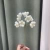 Buquê de Flores de Lã Tricotado à Mão: Ornamento de Rosa, Lírio, Girassol Presente