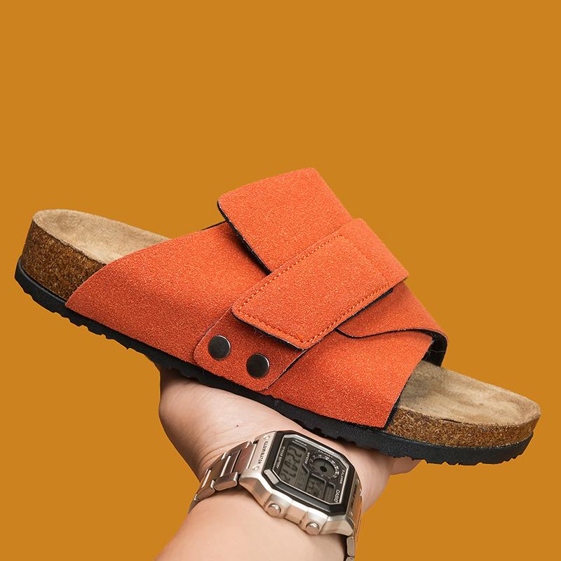 Classic Fashion Purple Mules for Men Women Outdoor Non-slip Beach Shoes Big Size 46 Summer Slippers Casual Men Pantuflas Hombre