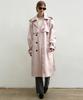 Nick&Nicole Oversized Double Trench Coat_Light Pink