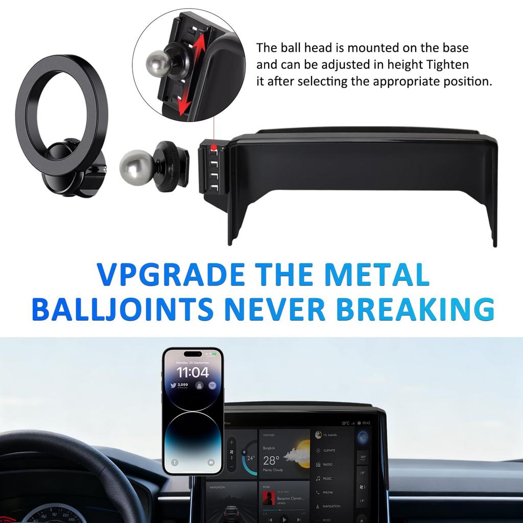 Voor 2019-2025 Toyota Corolla Gr Corolla Cross Accessoires 8 inch 2022 2023 2024 Auto Telefoonhouder Navigatie Multimedia Scherm Mobiele Beugel Stand