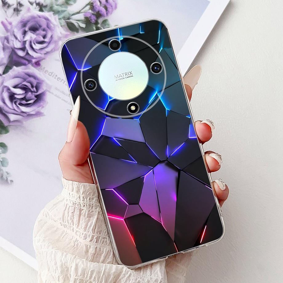 For Honor Magic6 Lite Case ALI-NX3 Popular Fashion Painted Cover Soft Slim Phone Case For Honor Magic5 Lite Magic 6 Lite 5G Bags